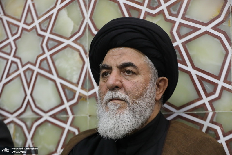 مراسم چهلم شهیدان لاریجانی در حرم مطهر حضرت معصومه (س)