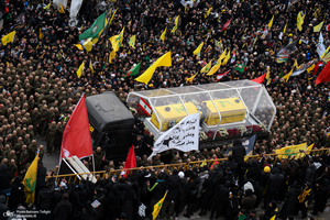  تصاویر اختصاصی جماران از متن و حاشیه مراسم تشییع شهیدان سید حسن نصرالله و سید هاشم صفی الدین -2