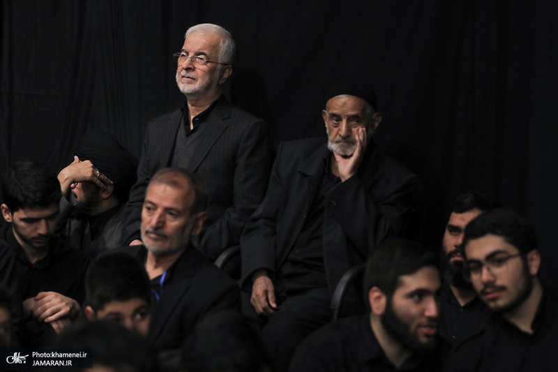 مراسم عزاداری شب شهادت حضرت زهرا (س) در حسینیه امام خمینی(ره)