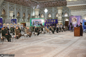 تجدید بیعت فرماندهان ارشد نیروهای مسلح با آرمان های حضرت امام خمینی (س) -2