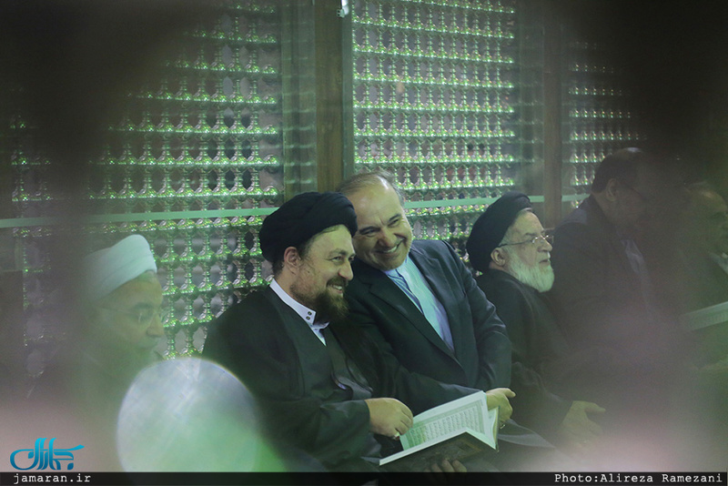 تجدید میثاق رئیس جمهور و هیات دولت با آرمان حضرت امام(س) 