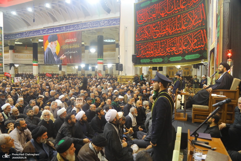 مراسم بزرگداشت رهبر شهید انقلاب در قم-۱