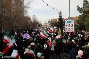 راهپیمایی 22 بهمن در قم