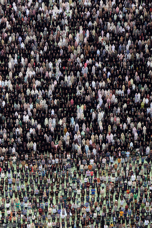 اقامه نماز عید سعید فطر به امامت رهبر معظم انقلاب