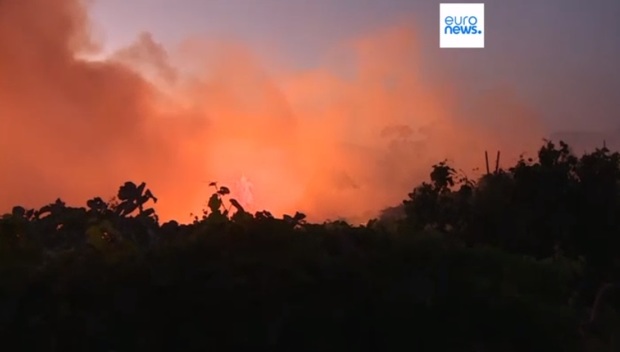 آتش سوزی مهیب جنگل ها در پرتغال