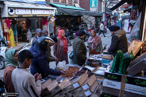 بازار کشمیر هند در آستانه ماه مبارک رمضان