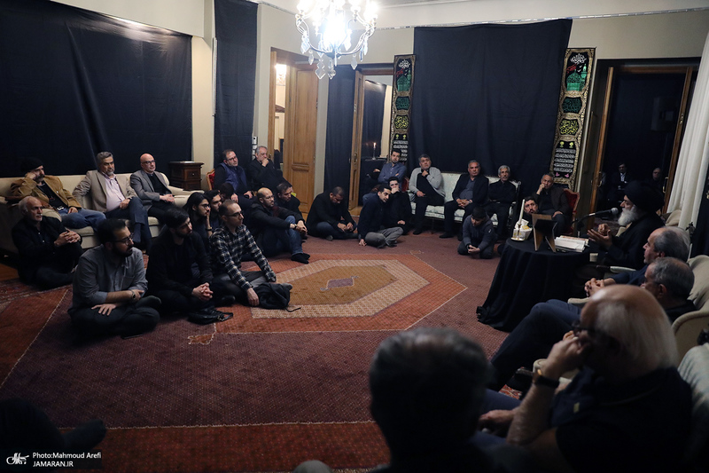 احیای شب بیست و یکم ماه مبارک رمضان در منزل صادق خرازی