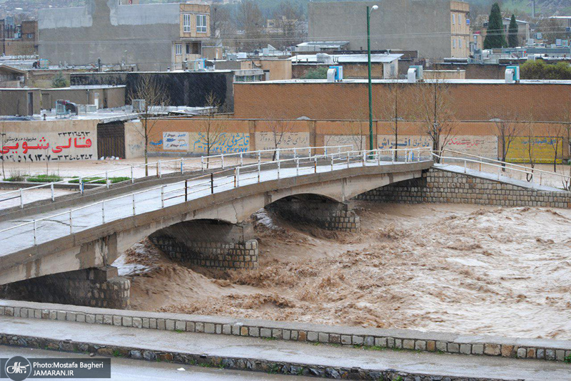 سیل در خرم آباد 