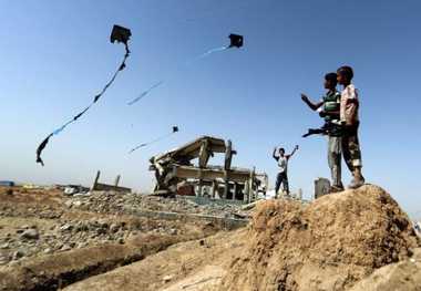 عکس/ بازی با طعم آوارگی