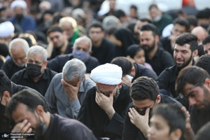 مراسم عزاداری شهادت حضرت علی(ع) با حضور آیت الله العظمی وحید خراسانی