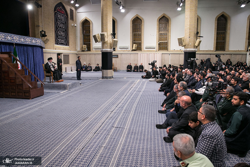 مراسم عزاداری شهادت امام رضا (ع) در حسینیه امام خمینی