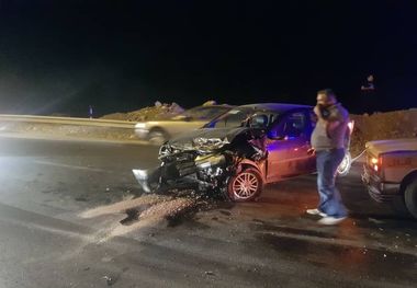 تصادف سه خودرو  در جاده کرج - چالوس ۶ مصدوم بر جای گذاشت