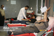 گزارش تصویری از اهدای خون مردم میاندوآب در شب های قدر