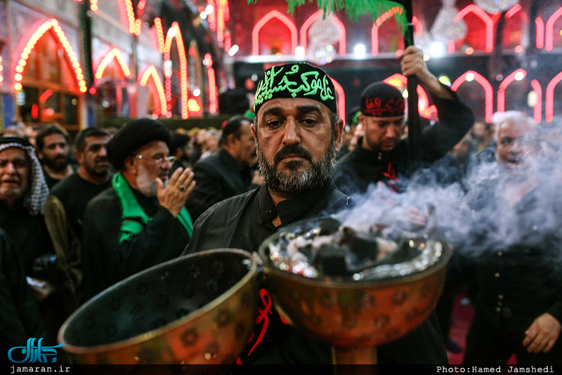 حرم مطهر امام حسین(ع) در آستانه اربعین 