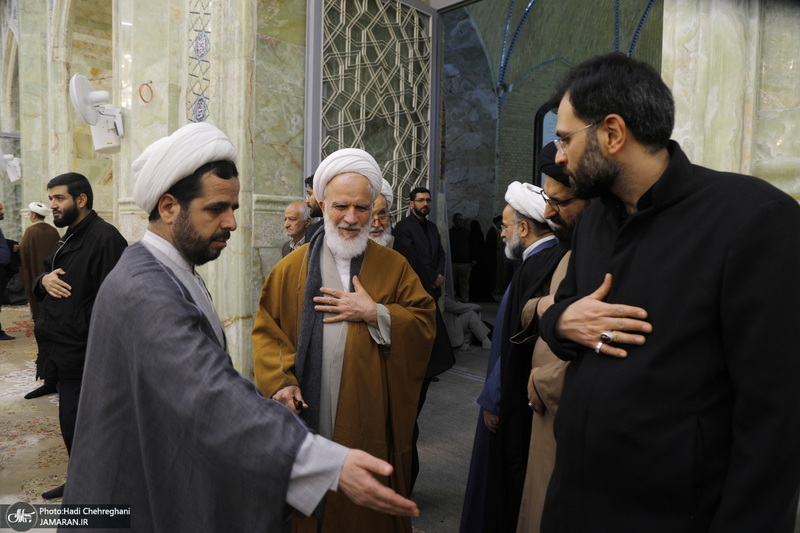 مراسم بزرگداشت آیت الله امامی کاشانی (ره) در مسجد اعظم قم