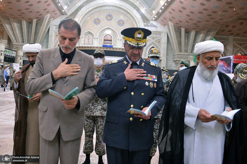 تجدید میثاق نیروی پدافند هوایی ارتش با آرمان های حضرت امام (س)