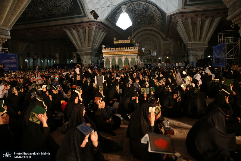 احیای شب بیست و یکم ماه مبارک رمضان در حرم مطهر امام خمینی(س)
