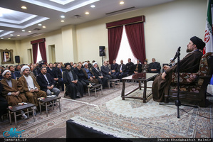 دیدار رئیس و کارکنان سازمان فرهنگ و ارتباطات اسلامی با سید حسن خمینی
