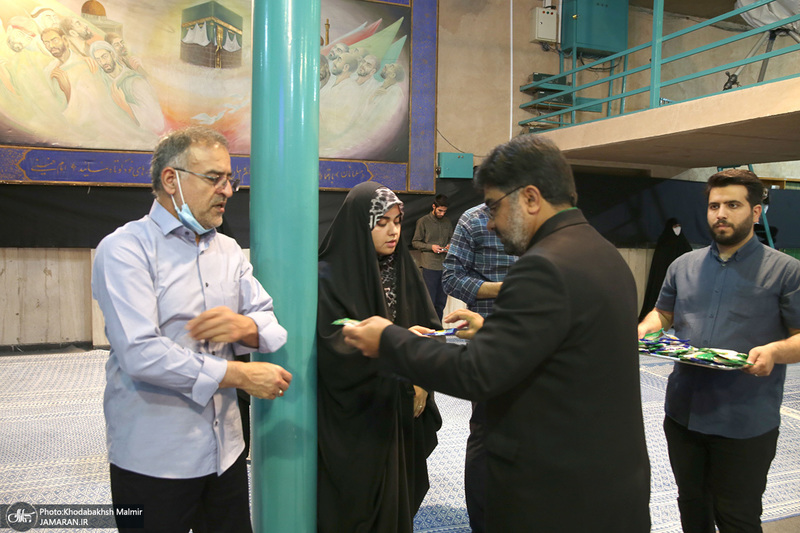 حضور خادمین حرم مطهر امام رضا (ع) در حسینیه جماران