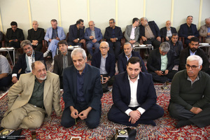 مراسم چهلمین روز درگذشت  همسر محسن مهر علیزاده