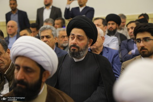 مراسم افتتاح حسینیه آیت الله العظمی بروجردی (ره) در شهر سامرا