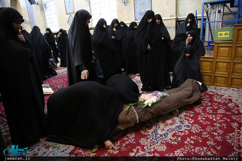 مراسم تشییع پیکر مرحوم سید علی صدر در تهران