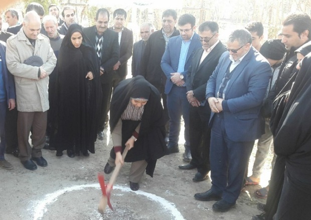 کلنگ بوستان بهشت روستای اسلام آباد شهرری به زمین زده شد