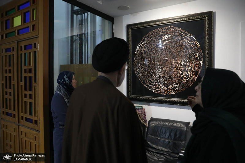 بازدید سید محمد خاتمی از موزه دکتر حسن حبیبی