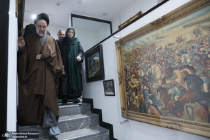 بازدید سید محمد خاتمی از موزه دکتر حسن حبیبی