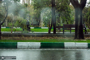 باران بهاری تهران