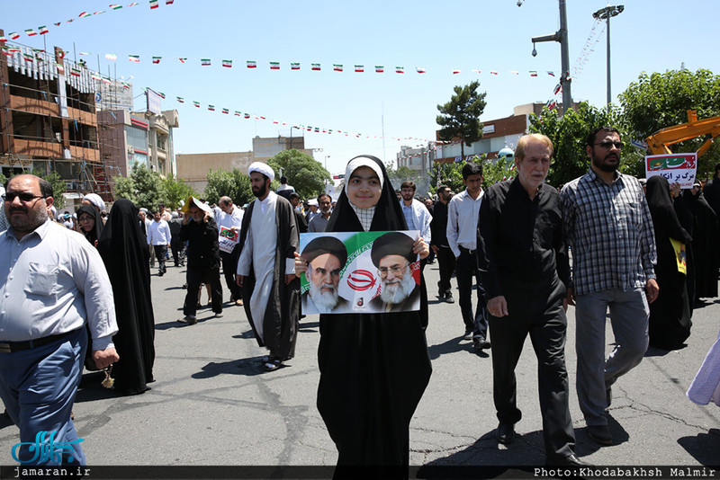 راهپیمایی با شکوه روز جهانی قدس در قم