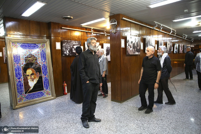 بازدید جمعی از مسئولین فرهنگی کشور لبنان از بیت امام خمینی (س) درجماران