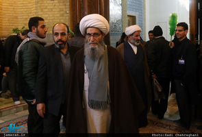 مراسم چهلمین روز درگذشت آیت الله العظمی موسوی اردبیلی(ره) در مسجد اعظم قم