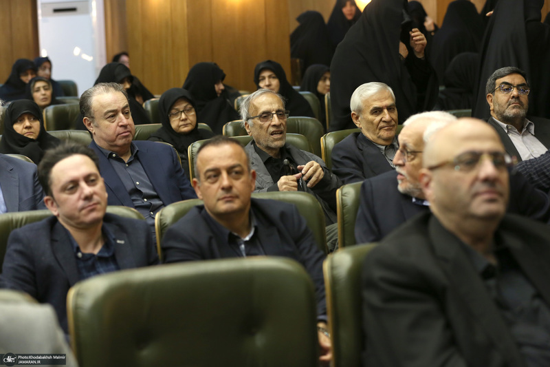 مراسم چهلمین روز درگذشت آیت الله بجنوردی در دائره المعارف بزرگ اسلامی - 1