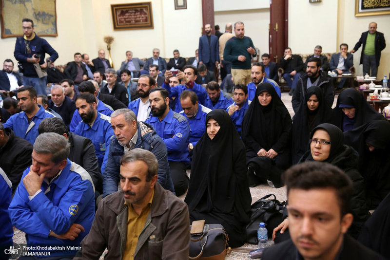 دیدار وزیر ، معاونان و کارکنان وزارت صمت با سید حسن خمینی