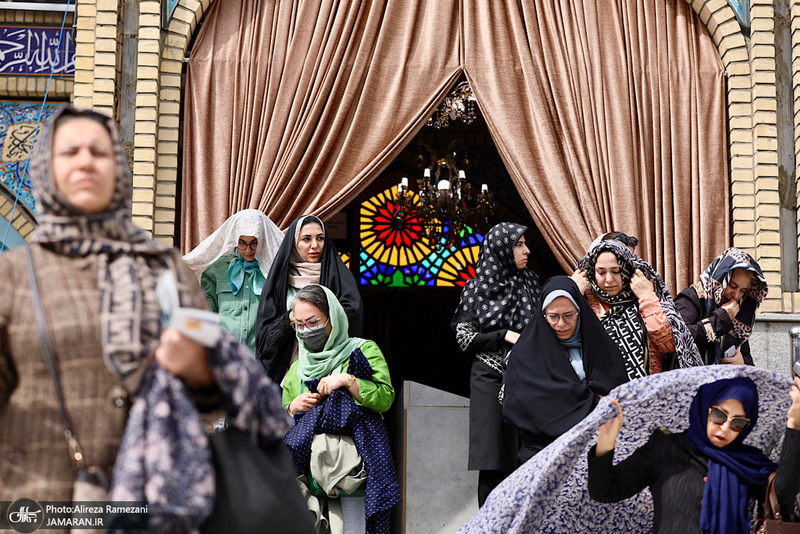 مراسم تحويل سال در آستان حضرت امام زاده صالح (ع)