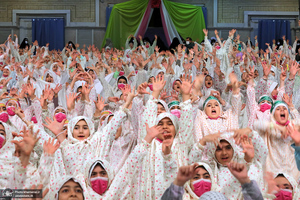 مراسم جشن تکلیف دختران دانش‌آموز به امامت رهبر معظم انقلاب