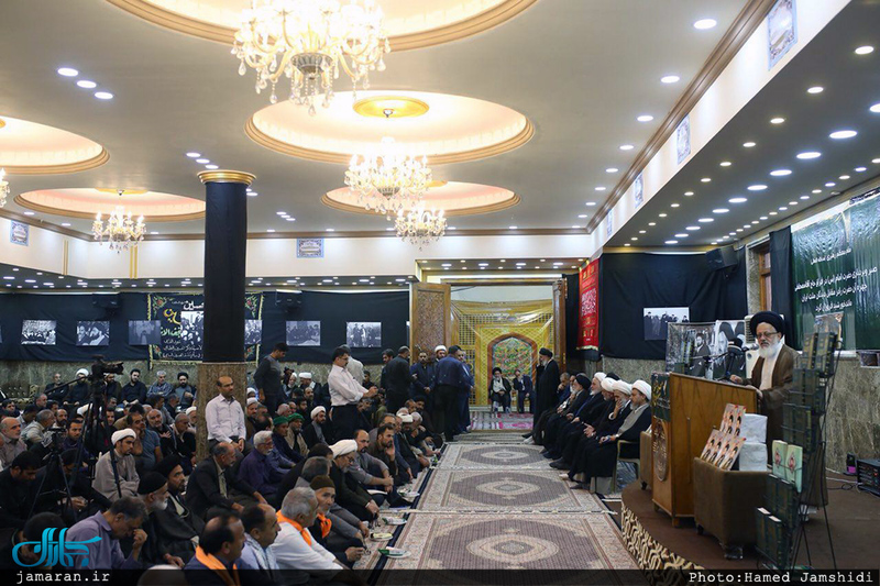 مراسم بزرگداشت چهلمین سالگرد ارتحال آیت الله شهید سید مصطفی خمینی(س) در نجف اشرف