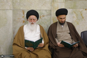 مراسم بزرگداشت آیت الله امامی کاشانی (ره) در مسجد اعظم قم