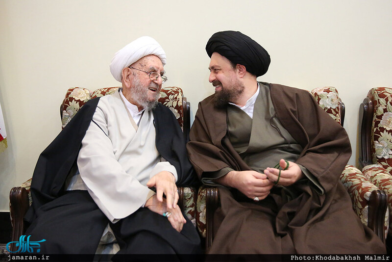 حاشیه تجدید میثاق هیأت رئیسه و اعضای مجلس خبرگان رهبری با آرمان های امام خمینی (س)