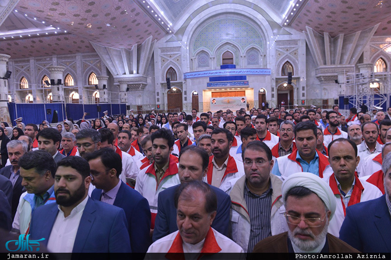 تجدید مدیران و کارکنان هلال احمر با آرمان های حضرت امام(س)