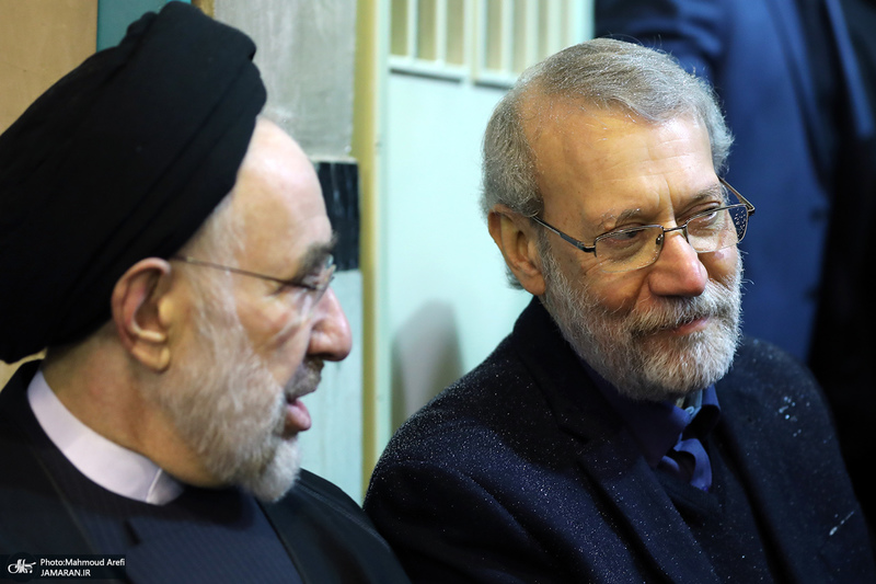 مراسم بزرگداشت آیت الله موسوی بجنوردی (ره) در حسینیه جماران - 1