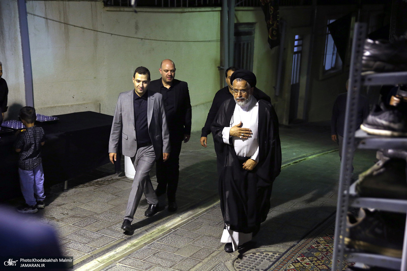 مراسم عزاداری هیئت جامعه اسلامی ورزشکاران در حسینیه جماران