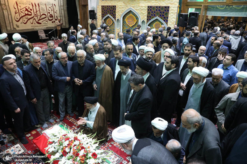 مراسم تشییع مرحوم حجت الاسلام و المسلمین حسینعلی نیری