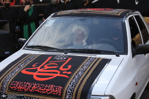 مراسم عزاداری شهادت حضرت امام علی(ع) با حضور آیت الله العظمی وحید خراسانی