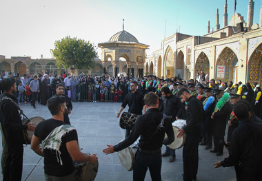 آیین سوگواری سالروز شهادت امام رضا (ع) در قزوین برگزار شد