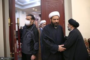 مراسم تشییع و خاکسپاری آیت الله موسوی بجنوردی (ره) -3