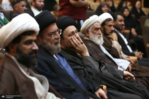 دیدار مسئولین هیت های مذهبی اتباع استان تهران با سید حسن خمینی