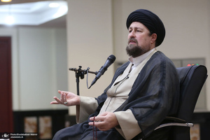 دیدار رئیس و کارکنان سازمان ملی استاندارد با سید حسن خمینی