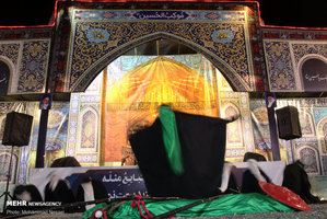 مراسم عزاداری شب چهارم محرم در بندرگز